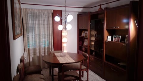 Dining area, hair dresser