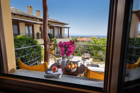 Natural landscape, View (from property/room), Balcony/Terrace, Sea view