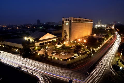 Property building, Night, City view, Location