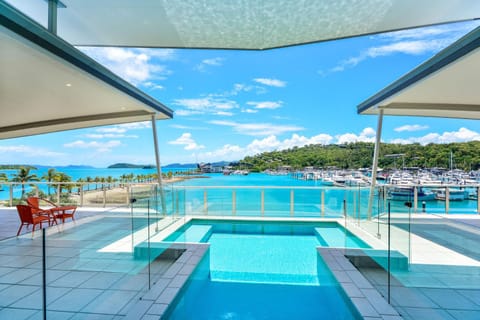 Day, View (from property/room), Balcony/Terrace, Pool view, Sea view, Swimming pool, Swimming pool