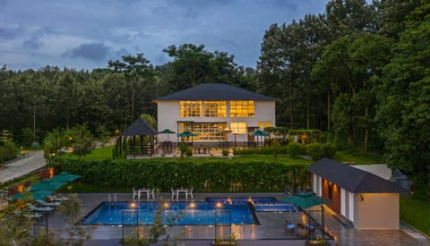 Facade/entrance, Garden, Garden view, Landmark view, Mountain view, Pool view