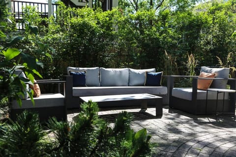 Patio, Garden, Seating area