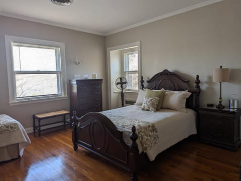 Bed, Bathroom, Bedroom