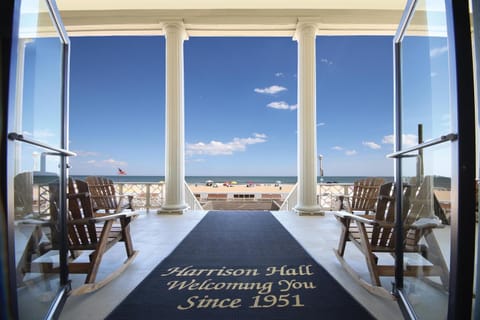 Patio, Lobby or reception, Beach
