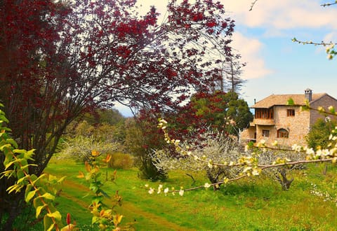 Property building, Spring, Day, Natural landscape, Garden, Garden view