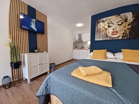 Bed, TV and multimedia