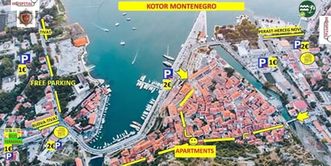 Apartments Kotor Old Town Apartment in Kotor