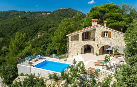Property building, Garden, Pool view, Swimming pool, sunbed