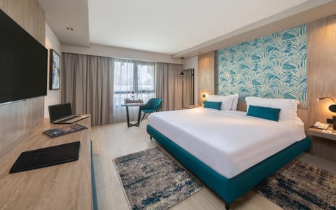Bed, Landmark view