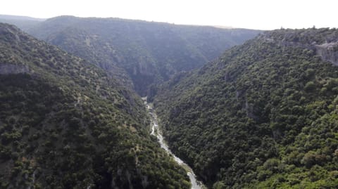 Natural landscape, Hiking, Mountain view