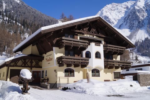 Facade/entrance, Winter, On site