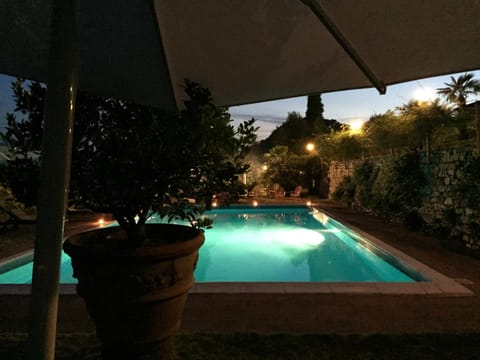 Night, Swimming pool