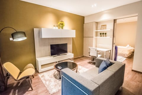 Living room, Bedroom