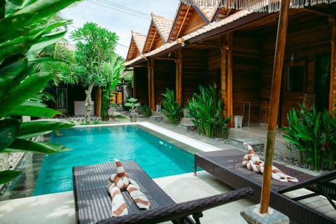 Property building, Garden, Garden view, Pool view