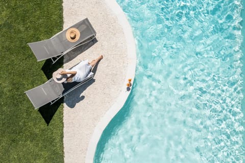 Day, People, Natural landscape, Garden, Garden view, Pool view, Swimming pool, sunbed