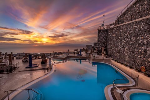 Night, Swimming pool