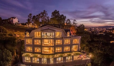Property building, Night, Natural landscape