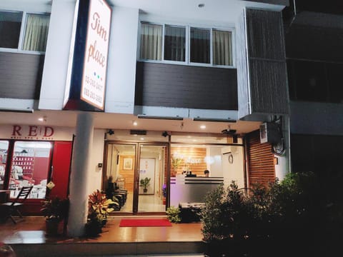 Property building, Night