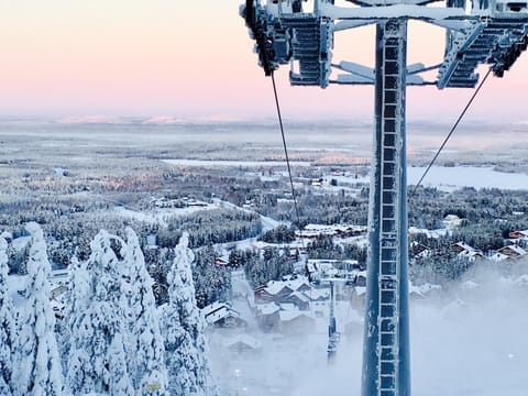 Nearby landmark, Day, Neighbourhood, Natural landscape, Bird's eye view, Winter, On site, Mountain view, Street view, Area and facilities