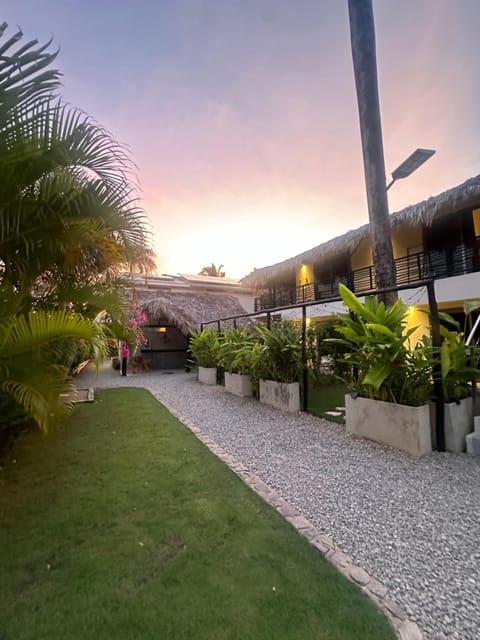 Property building, Garden, Sunrise
