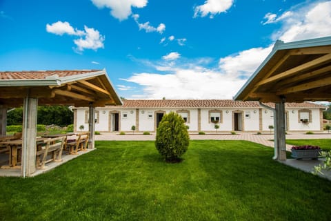 Facade/entrance, BBQ facilities