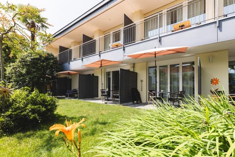 Property building, Garden view