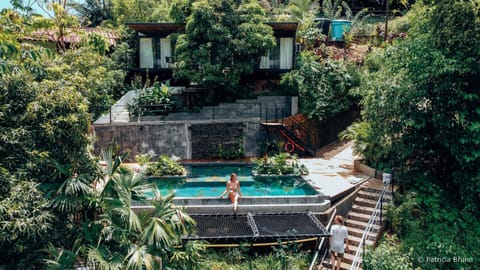 Natural landscape, Garden, Pool view, Swimming pool, Swimming pool