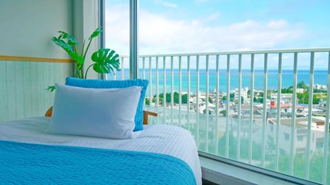 Bedroom, Sea view