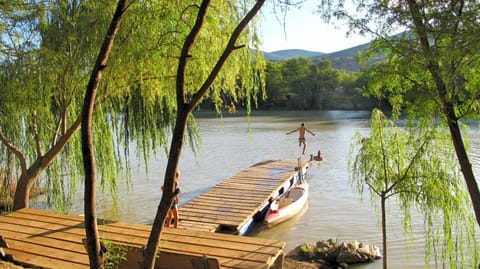 Natural landscape, Fishing, Canoeing, River view, Swimming pool