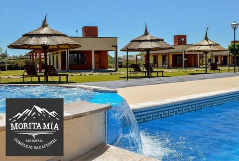Property building, Facade/entrance, Day, Bird's eye view, On site, Garden view, Pool view, Swimming pool, Family