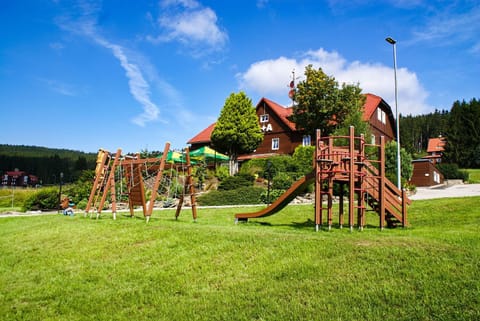 Property building, Children play ground, Garden