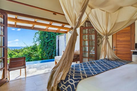 Patio, Natural landscape, View (from property/room), Bedroom, Pool view
