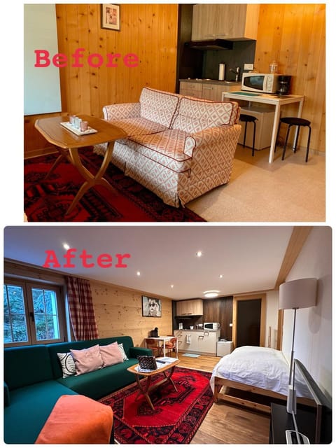 Kitchen or kitchenette, Living room, Seating area, Dining area, minibar