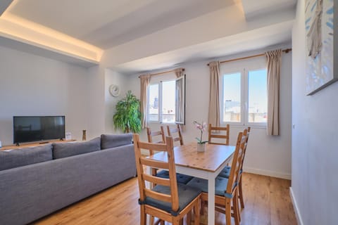 Living room, City view
