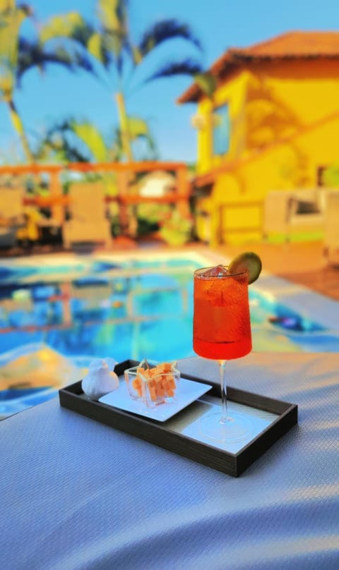 Property building, Area and facilities, Swimming pool, Drinks, Sunset