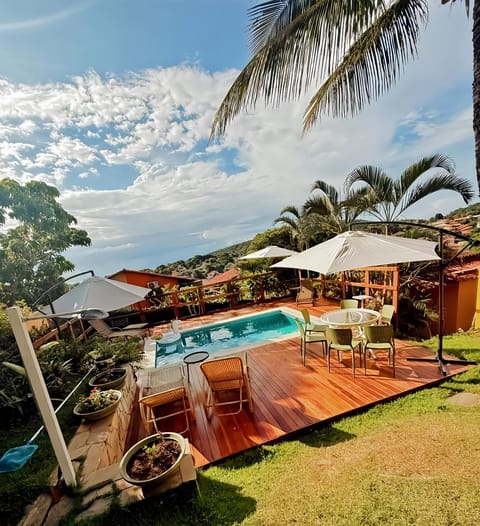 Day, Garden, Garden view, Pool view, Swimming pool, sunbed