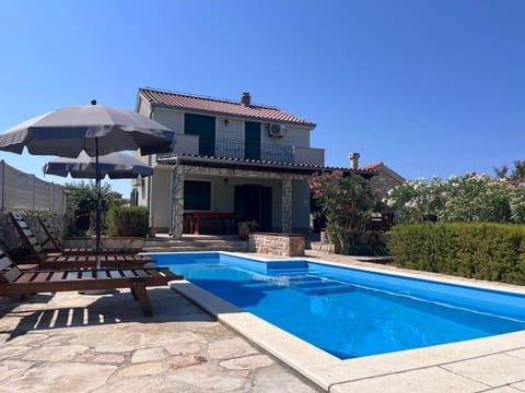 Pool view, Swimming pool, sunbed