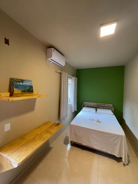 Bed, Bathroom, Bedroom, towels, air conditioner