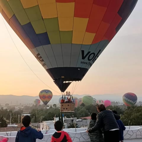 Bird's eye view, Balcony/Terrace, Sunrise