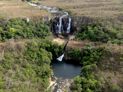 Nearby landmark, Natural landscape, Bird's eye view, River view