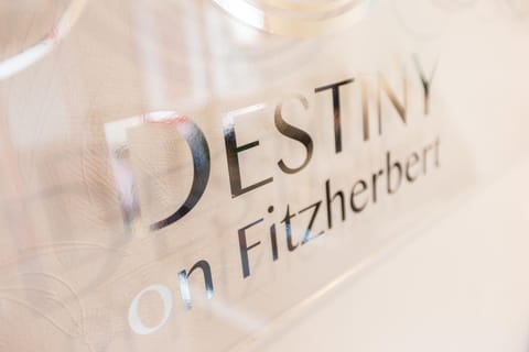 Property logo or sign, Text overlay