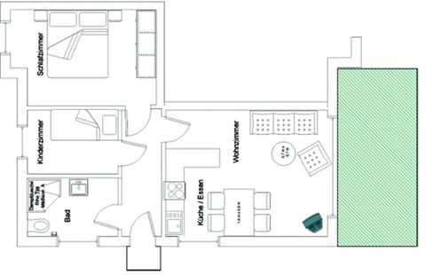 Hampel, Fewo Vogelsang-Whg 1 Apartment in Zingst