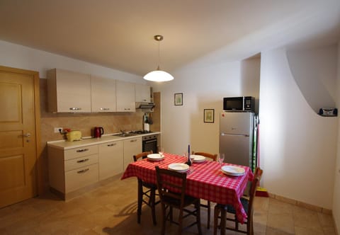 Kitchen or kitchenette, Dining area