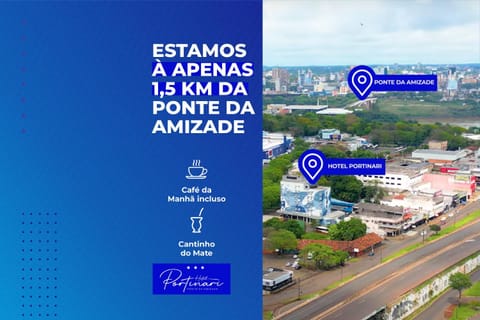 Property building, Text overlay, City view