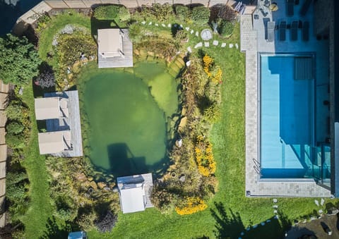 Bird's eye view, Garden, Swimming pool, Open Air Bath