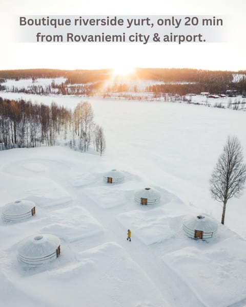 Yurt District Luxury tent in Rovaniemi