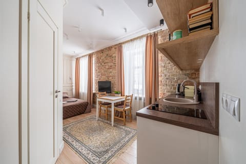 TV and multimedia, Kitchen or kitchenette, Living room, Seating area, Dining area, minibar