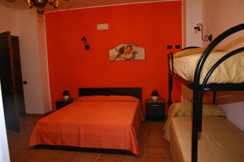 Photo of the whole room, bunk bed