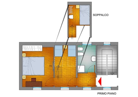 Room Family Bed and Breakfast in Padua