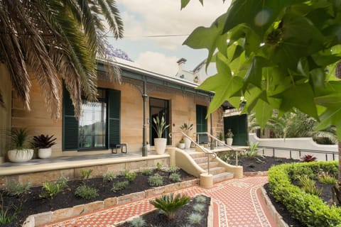 Property building, Patio
